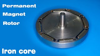 How to make a big permanent magnet rotor for Brushless motor or Generator