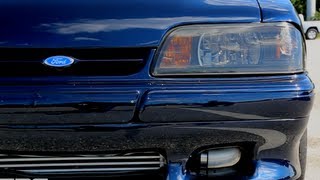 Badass 1988 Ford Mustang Saleen with 80mm Turbo!!