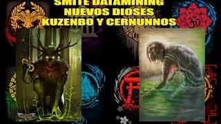 Smite Datamining / Nuevos dioses Kuzenbo y Cernunnos + Sorteo Anubis convencion