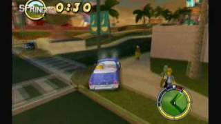 Let's Play The Simpsons: Hit and Run - #14. Milhouse makes SlimKirby Look Less Nerdy! =D
