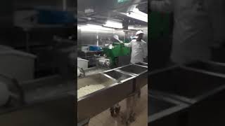 Производство моцареллы на лайнере Meraviglia MSC