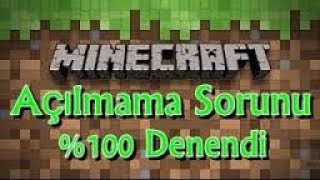 Minecraft GameOutput Hatası Ve Playa Basınca Oyun Açılmıyor Hatası Çözümü %100 Çalışıyor
