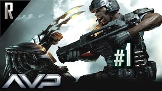 ◄ Aliens vs Predator - Marine Walkthrough HD - Part 1