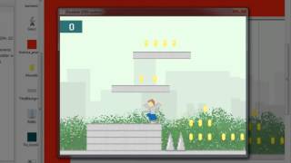 Tworzenie gier w programie Construc Classic #5 - Platformy, przeszkody, restart poziomu