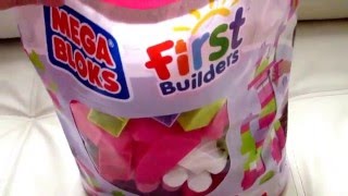 MEGA BLOKS First Builders 80 pcs - Первый конструктор для малышей