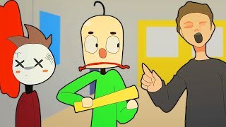 БАЛДИ АНИМАЦИЯ МУЛЬТИК на РУССКОМ !!! В ШКОЛЕ БАЛДИ !!! Baldi's Basics Animation