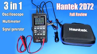 Review 3 in 1 oscilloscope + Multimeter + Signal generator