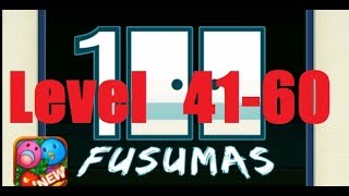 100 Fusumas room escape game - Level 41 - 60