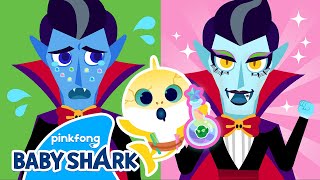 Baby Shark's Halloween Salon! Monster Makeover | Baby Shark Halloween Play 