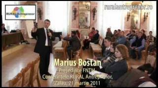 Marius Bostan -RURAL Antreprenor- Zalău, 21 martie 2011