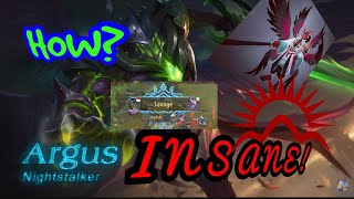 EPIC SAVAGE ARGUS GAMEPLAY!!|Mobile Legends|Argus savage and build