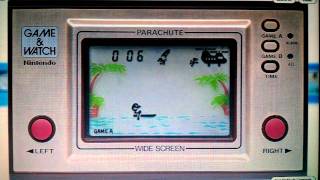LCD Games: Parachute Nintendo Game & Watch