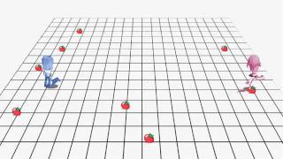 Controlling game character for a large group gaming using Wii