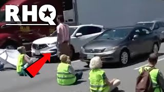 Man Begs Protesters To Move So He Can Go To Work