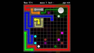 Flow Free 14X14 Jumbo Pack walkthrough level 23