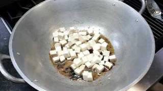 Oyster Sauce Tofu(vegetarian)