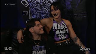 WWE Raw Dominiks response to Logan Paul beating his dad!! November 6 2023