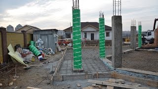 Опалубка несъемная, круглая для колонн. Одноразовая опалубка