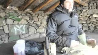 Camping With MRE's in the Winter on the Appalachian Trail