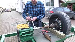 Łuparka do Kukurydzy///Corn peeling machine