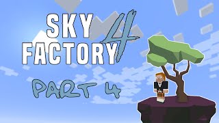 The shockingly effective TNT Cannon in Minecraft Skyfactory 4 (Part 4)- Rec April 30, 2019