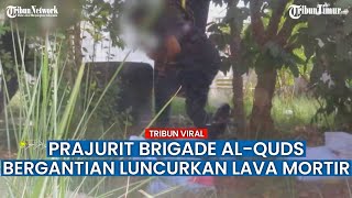 Prajurit Brigade Al-Quds Luncurkan 60 Tembakan Mortir ke Arah Pasukan Israel