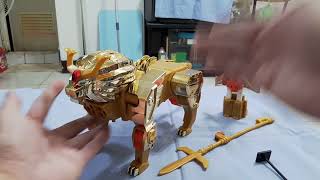 1995 黃金勇者 DX 獸王合體 里昂凱撒 タカラ 黄金勇者ゴルドラン DX 獣王合体レオンカイザー Brave of Gold Goldran DX Leonkyzer