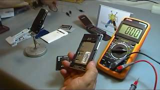 BATERIAS DE CELULAR Y SMARTHPHONE DE 3 PIN Y DE 4 PIN, 2 DE ELLOS NEGATIVOS