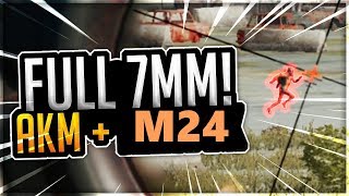 ●ЗВЕРЬ С АК-47 И M24● PUBG / PLAYERUNKNOWN'S BATTLEGROUNDS