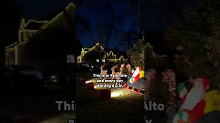 What's happening on Christmas streets in the USA
