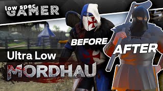 How to play Mordhau on a low end PC? By ruining the graphics (AMD Athlon 200GE tested)