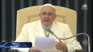 Papa Francesco spiega il significato dell'Eucaristia durante l'udienza generale del mercoledì