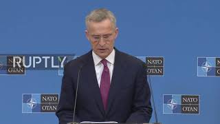 Belgium: "NATO is not seeking a war with Russia" - Stoltenberg on Ukraine conflict