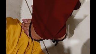 Unknown Stepping On Clothes In High Heels | Punjabi Goddess