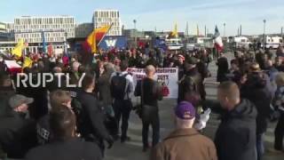 LIVE: Anti-Merkel protest takes place in central Berlin