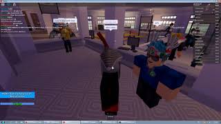 Trolling at hilton hotels as a worker (ROBLOX)