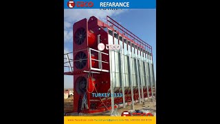 Grain dryer Зерносушилки tecodryer com AYDINLATMA LAMBASI