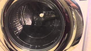 First Calibration Cycle Samsung WF42H5200A Steam Front Load Washer