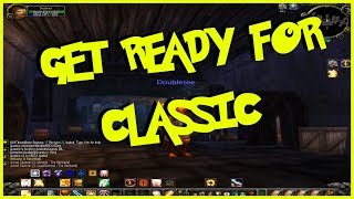 WoW CLASSIC SERVER! GET READY FOR VANILLA WOW!