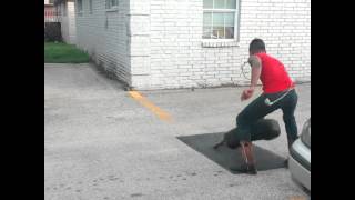 Calf roping dummy