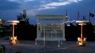 "Concerto" con le bobine di Tesla
