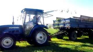 Cięcie trawy orkanem - Foton 504, Ursus C-330 / C-385, MF 2685