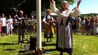 Midsommarfirandet i Hammarskog 2012