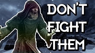 SKYRIM // DON'T FIGHT AGAINST A GREYBEARD!