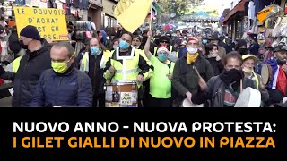 Nuovo anno - nuova protesta: i gilet gialli di nuovo in piazza