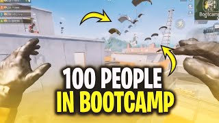 100 people in Bootcamp | Survival level 1000 | Pubg Mobile