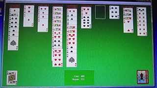 Пасьянс паук (4 масти) за 10 минут / Solitaire spider four colors