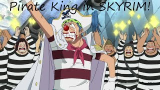 Skyrim One Piece MOD - Buggy Playermodel
