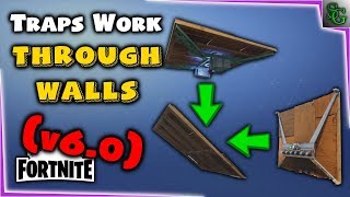 Fortnite - Trap Tips & Tricks - What Traps Work Through Structures (Patch 6.0)