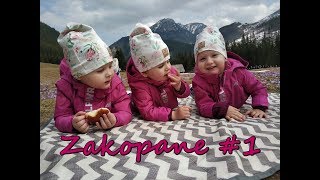 Trojaczki jadą w góry! | Zakopane #1